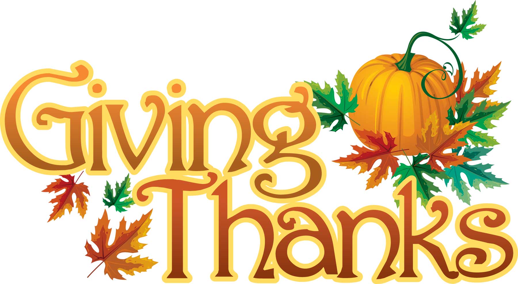 Give Thanks Thanksgiving Clipart
