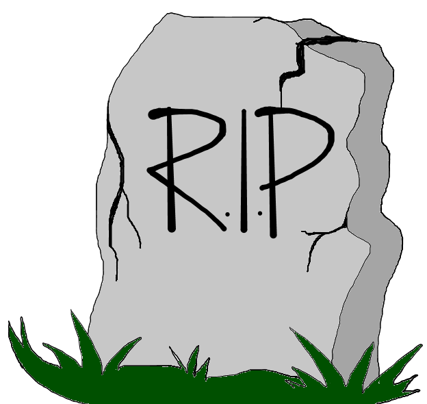 Flowers At A Grave Clipart