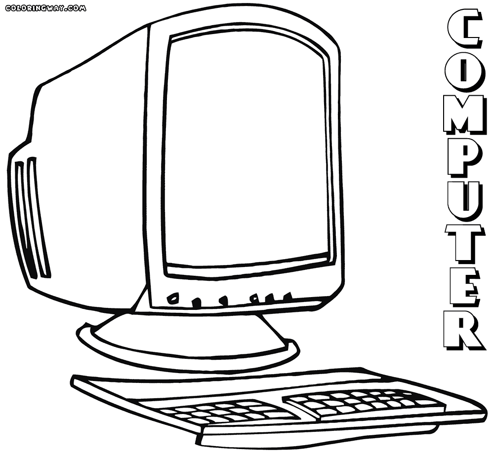 Computer coloring pages | Coloring pages to download and print