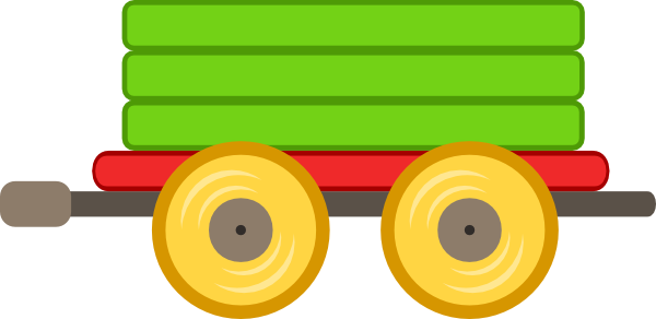 Train Cars Clipart