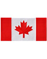 Canada Flag Embroidered Patch Canadian Maple Leaf Iron-On National ...