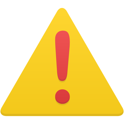 triangle exclamation point warning icon | download free icons