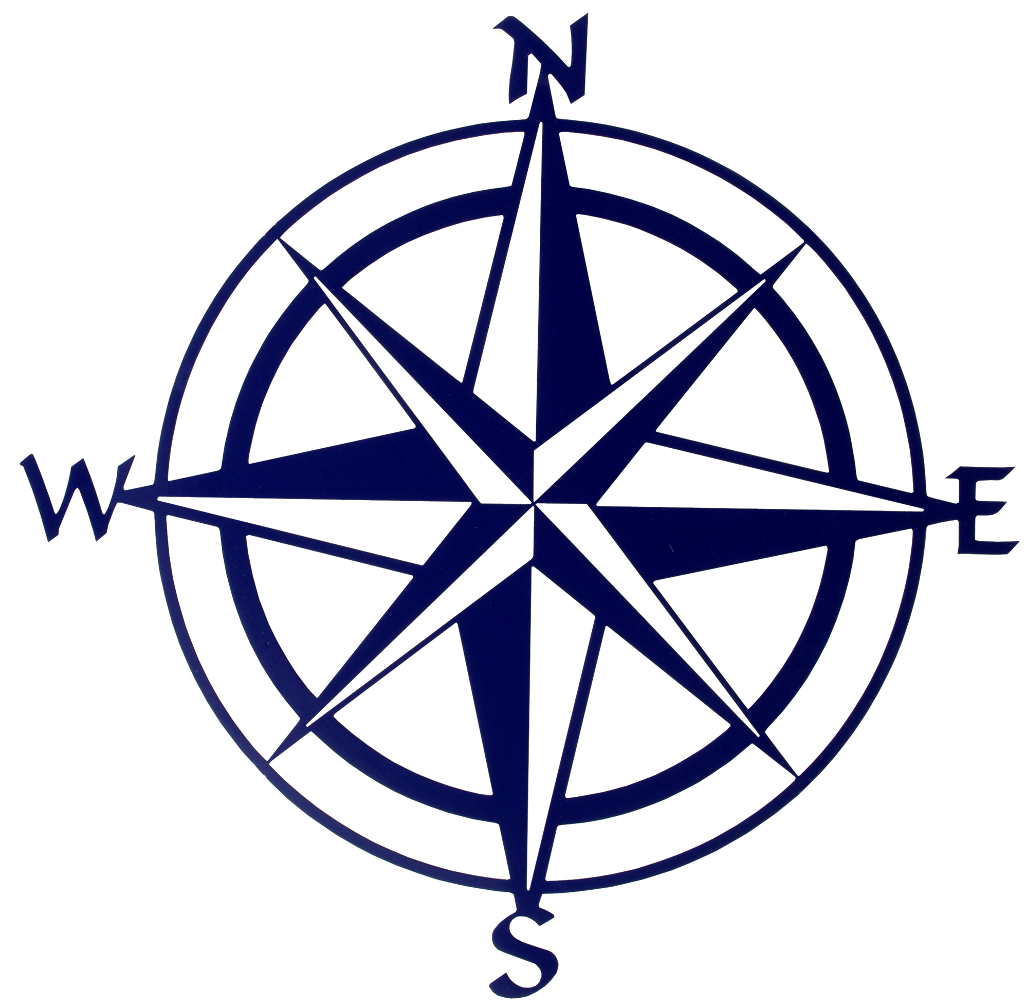 Map compass clipart north