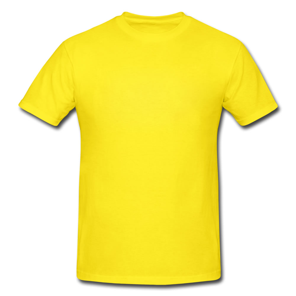 Yellow T Shirt Clipart Best