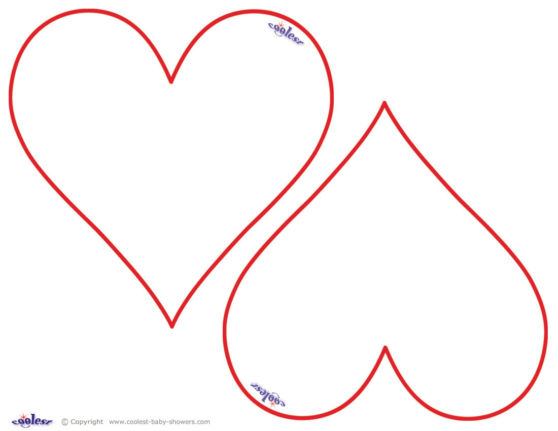 Printable Heart Shape ClipArt Best