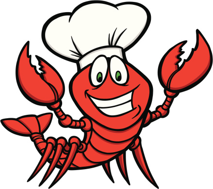 Cartoon Crawfish Clip Art, Vector Images & Illustrations