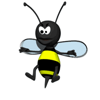 Cute Animated Honey Bee Gifs at Best Animations