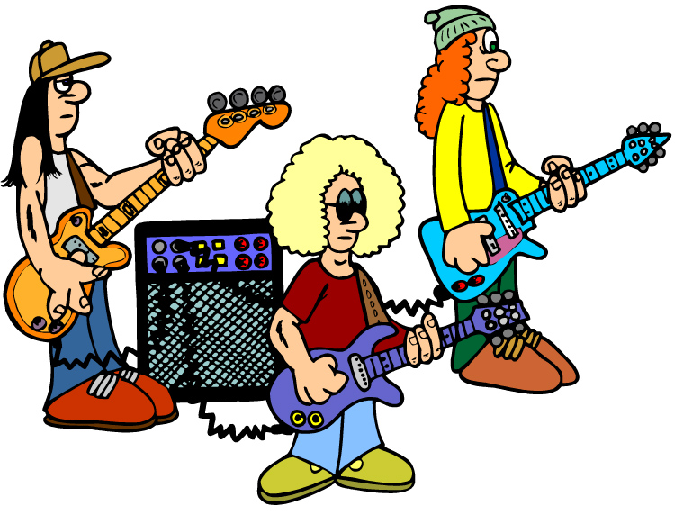 Rock Band Clipart