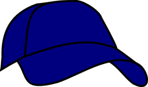 Blue Baseball Cap Clip Art - vector clip art online ...