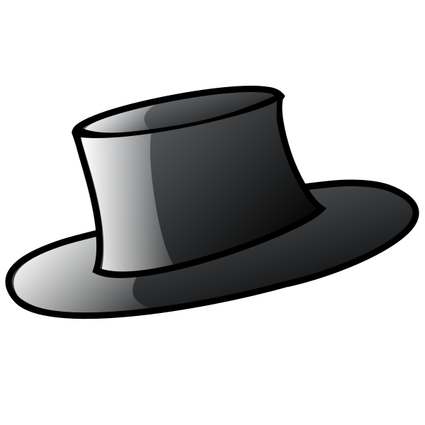 Top Hat Clipart, vector clip art online, royalty free design ...