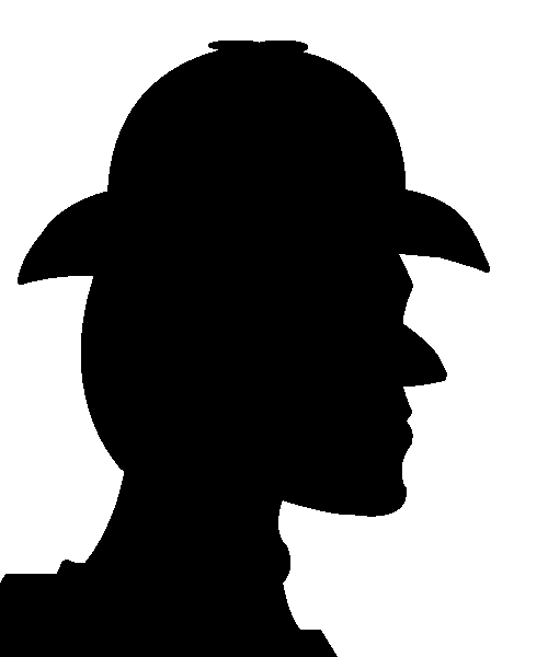 Sherlock Holmes Silhouette by xMischiefManagedx on DeviantArt