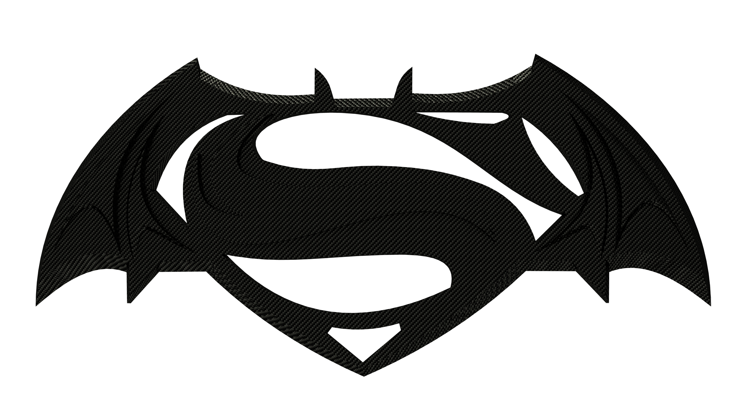Batman Vs Superman Logo Black And White