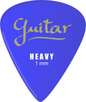Guitar pick - vector Clip Art