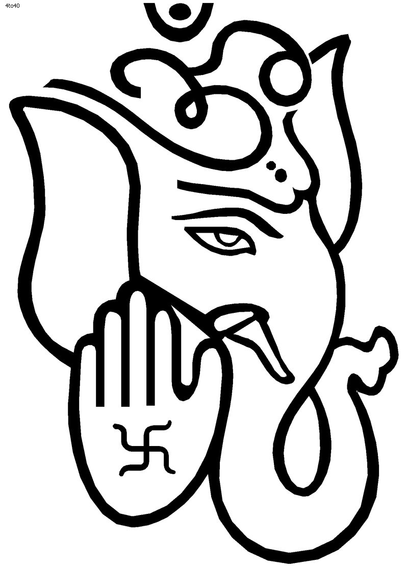 Clipart of lord ganesh - ClipartFox