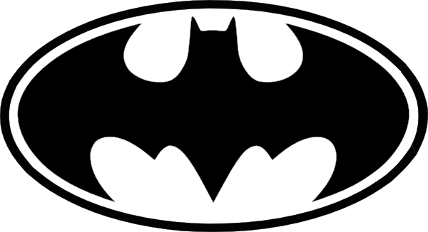 Batman Logo Black And White - ClipArt Best