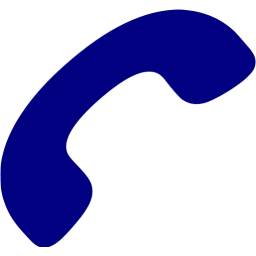 Navy blue phone 70 icon - Free navy blue phone icons