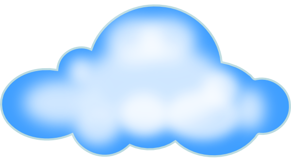 Blue Sky With Clouds Clipart