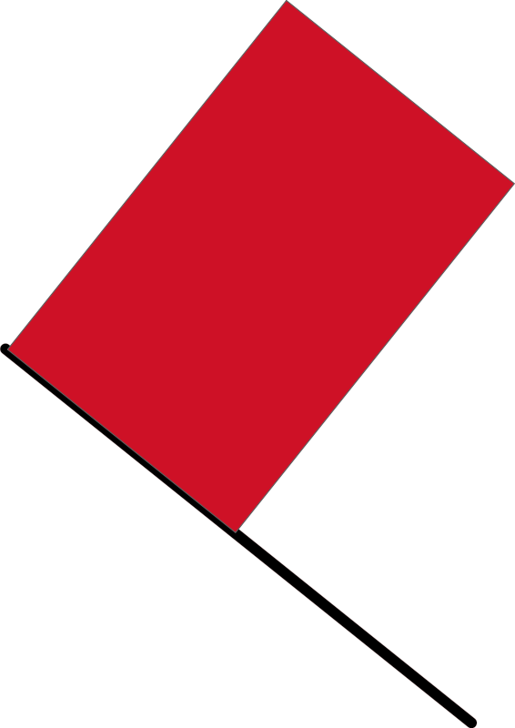 Red flag Free Vector / 4Vector