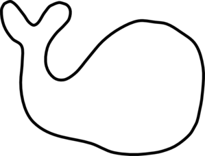 Best Photos of Printable Whale Template - Whale Outline Template ...