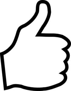 Thumbs Up Clipart Transparent