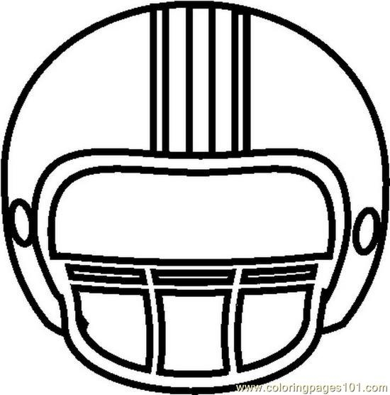 Football Helmet Front Clipart