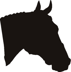 Horse Head Stencil