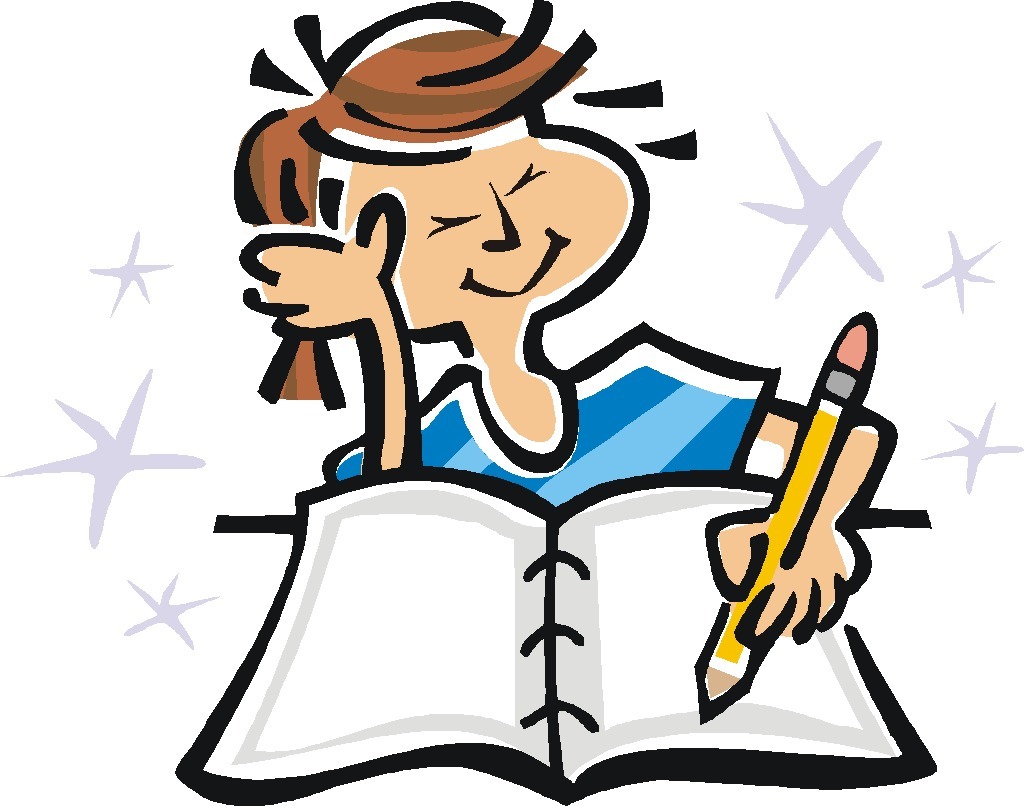 Kids Writing Clipart - Free Clipart Images