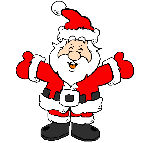 Happy father christmas clipart