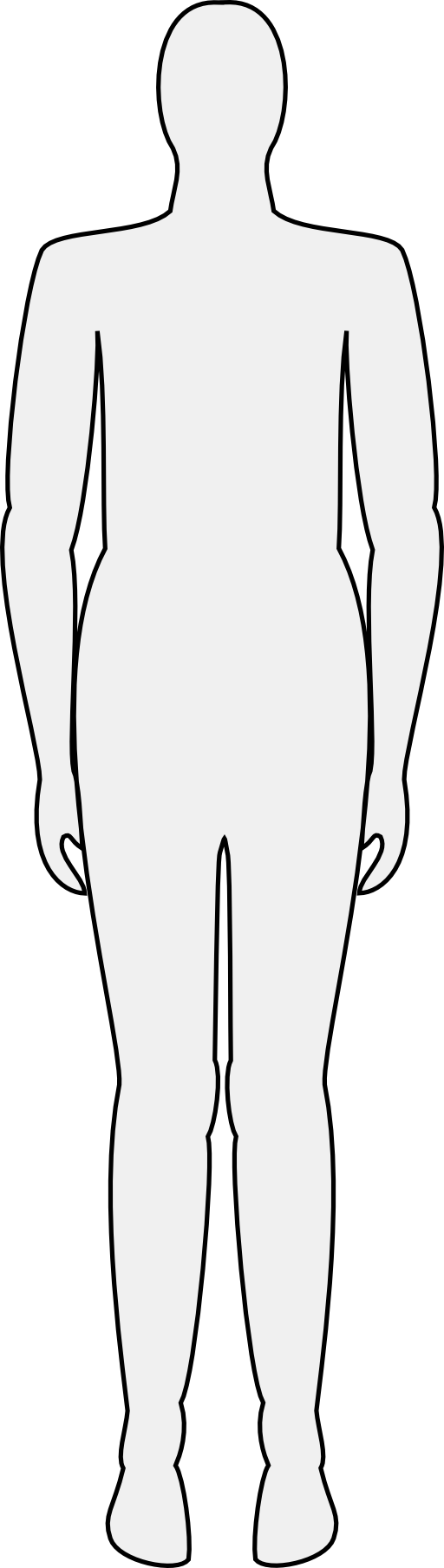 Male Body Silhouette Clipart Royalty Free Public ...