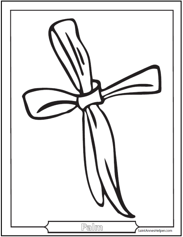 Clip art pictures palm sunday and art on - Clipartix