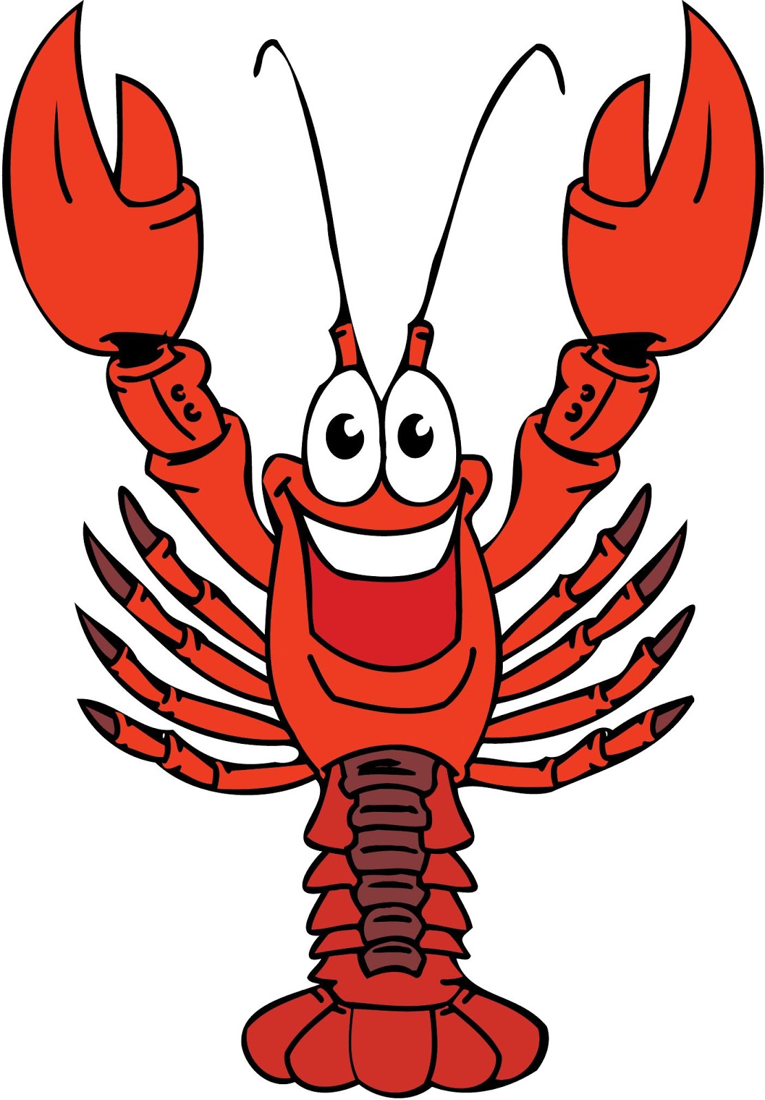 free cartoon lobster clip art - photo #41