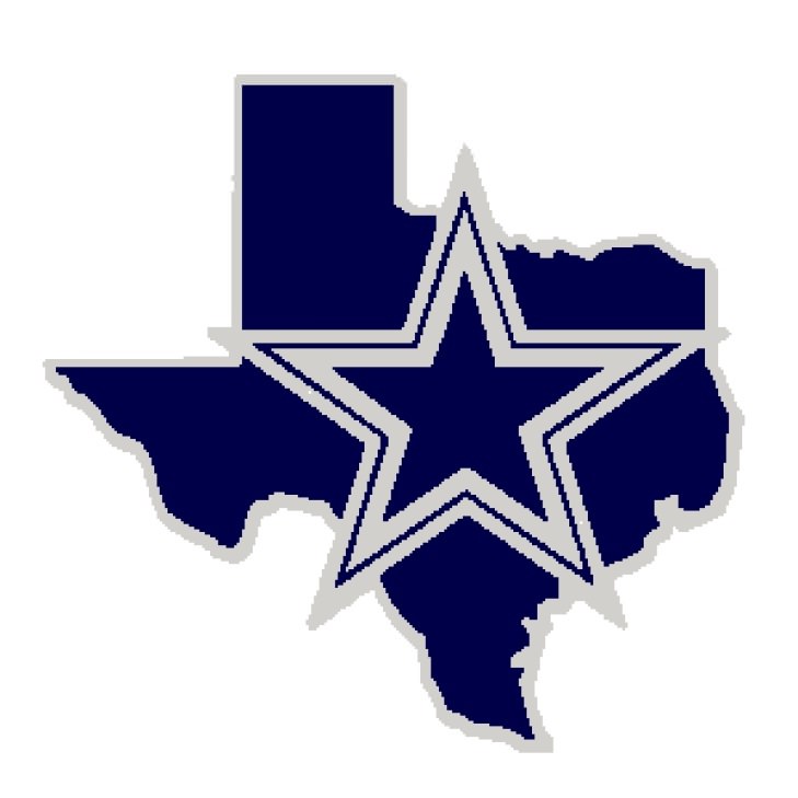 Dallas cowboys clipart symbol