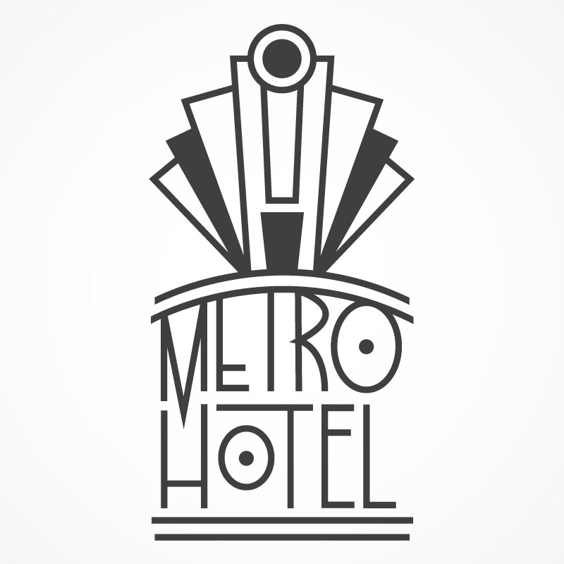 modern art deco logos