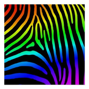 Rainbow Zebra Print Wallpapers | Free HD Desktop Wallpapers for ...