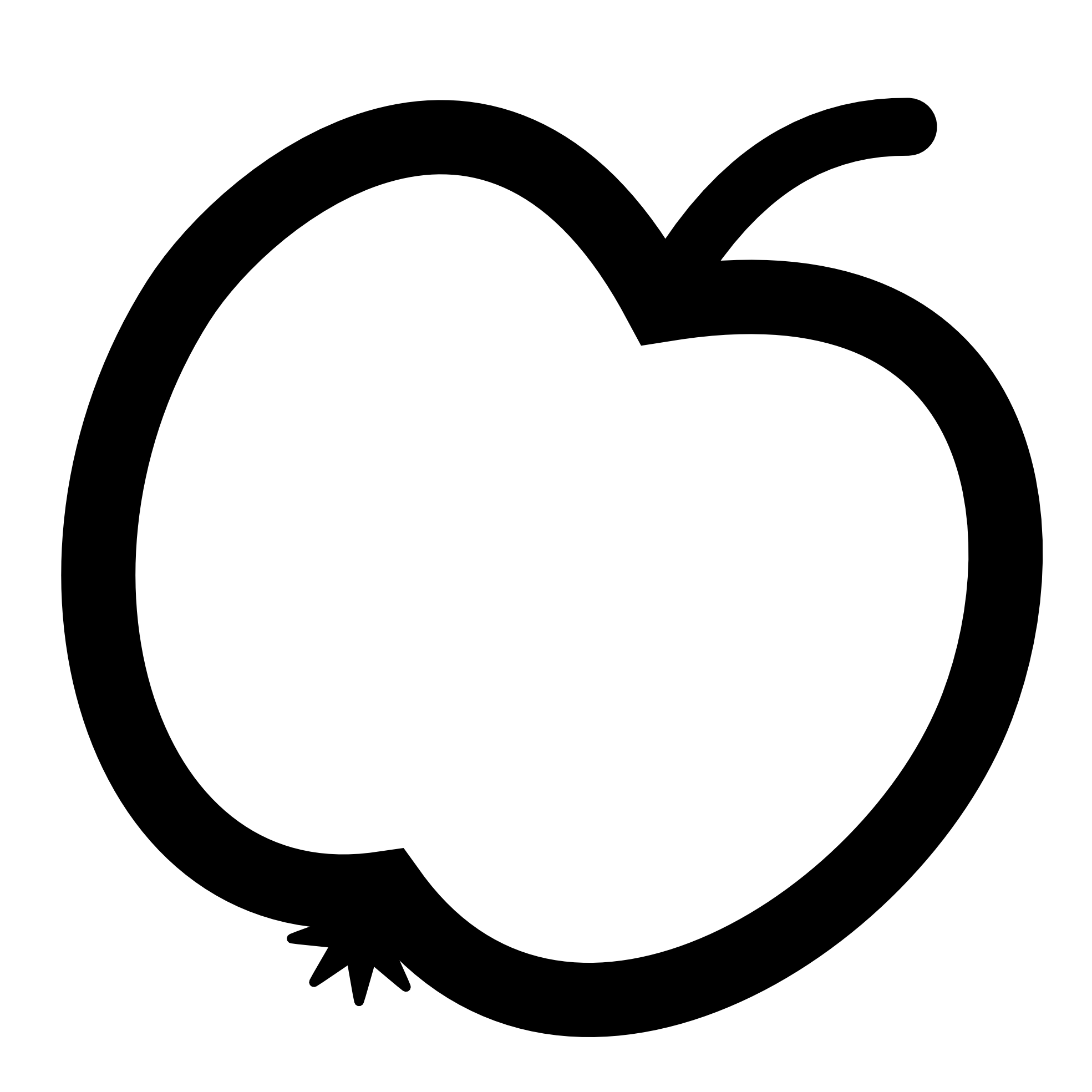 clipart apple black and white - photo #42