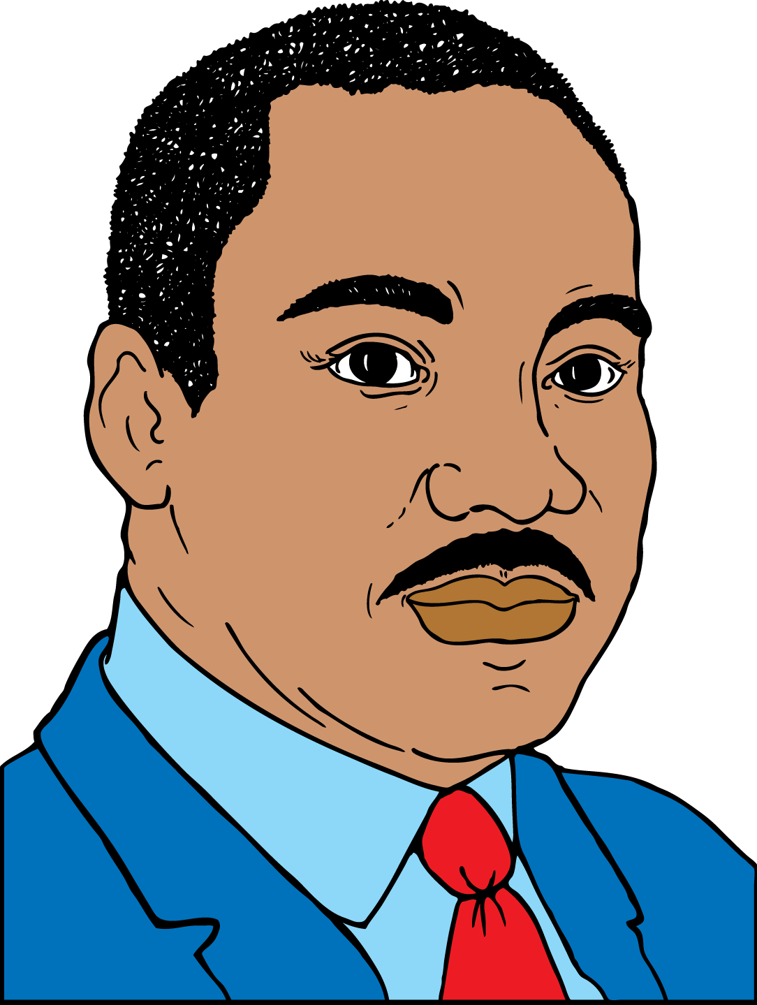 Cartoon Martin Luther King ClipArt Best