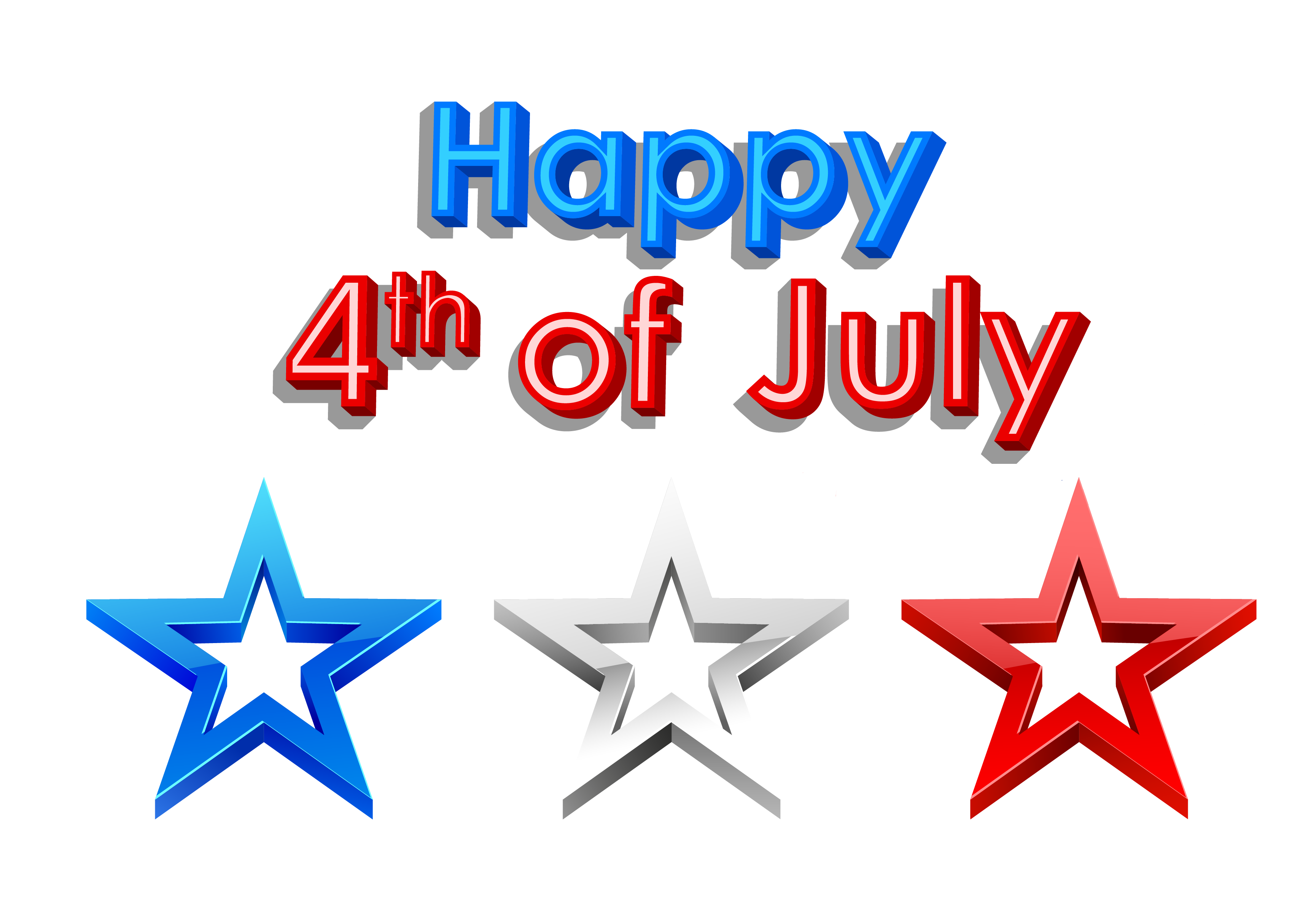 Free clipart fourth of july fireworks