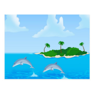 Cartoon Beach Scene Gifts on Zazzle