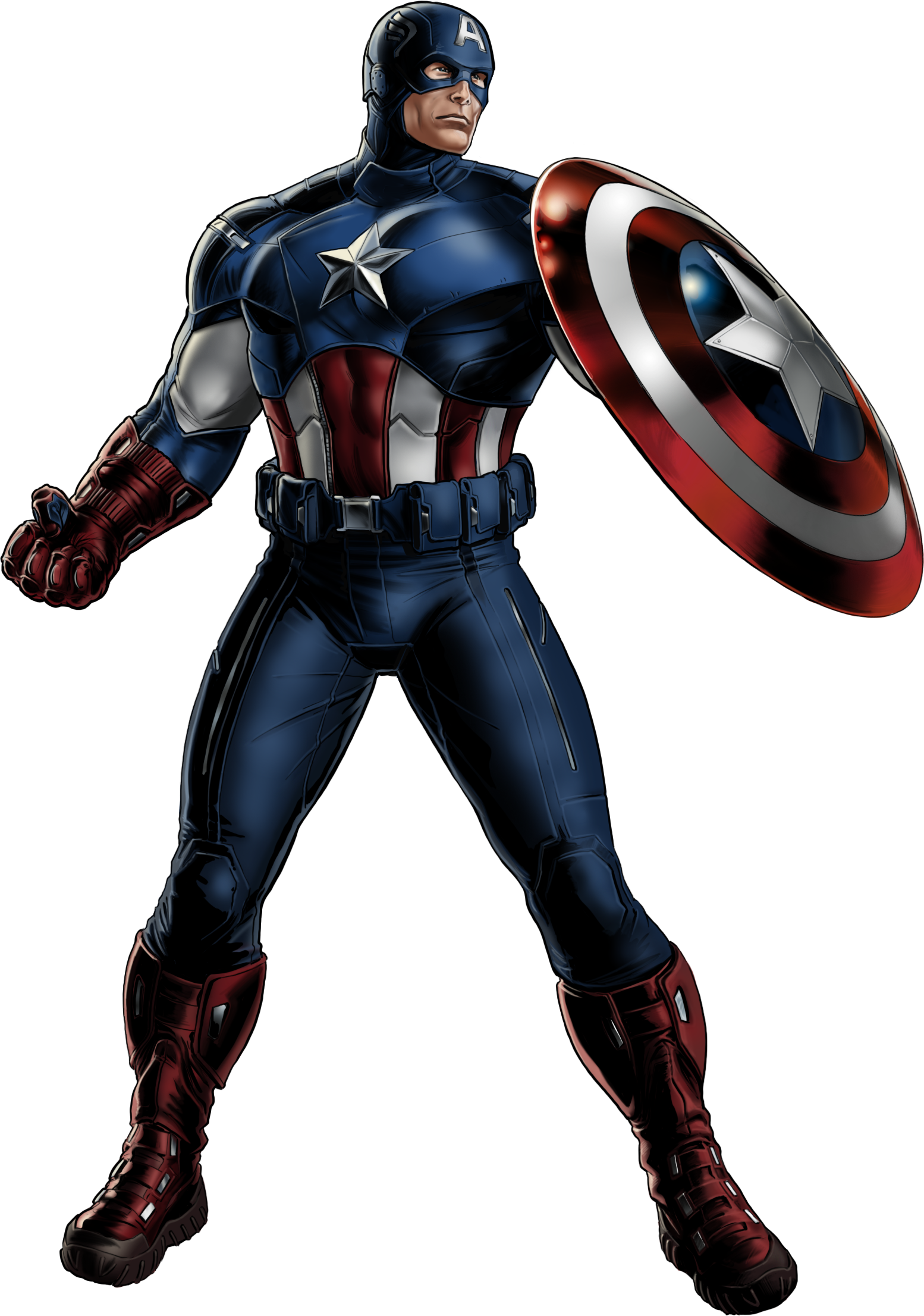 Image - Avengers Captain America Portrait Art.png | Marvel ...