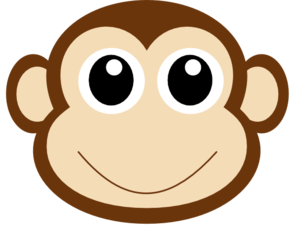 Baby Girl Monkey Clip Art - Free Clipart Images