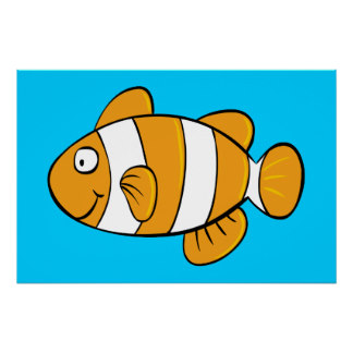 Cartoon Clown Fish Gifts on Zazzle