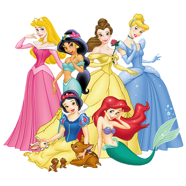 clipart of disney princesses - photo #3