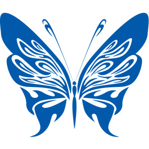 dark blue butterfly clip art - Polyvore