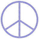 Rhinestone Templates - Peace Sign Designs