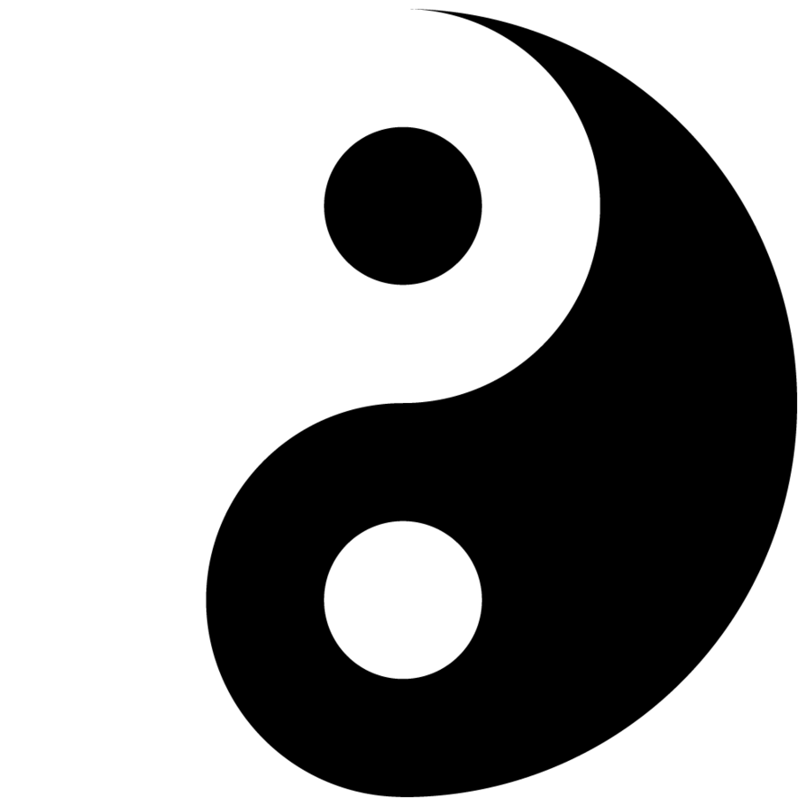 Ying Yang Vector - ClipArt Best