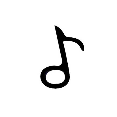 Design Stamp - Musical Eighth Note - Cool Tools