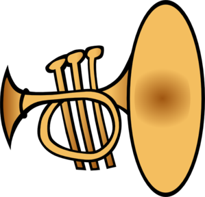 Silly Trumpet clip art - vector clip art online, royalty free ...