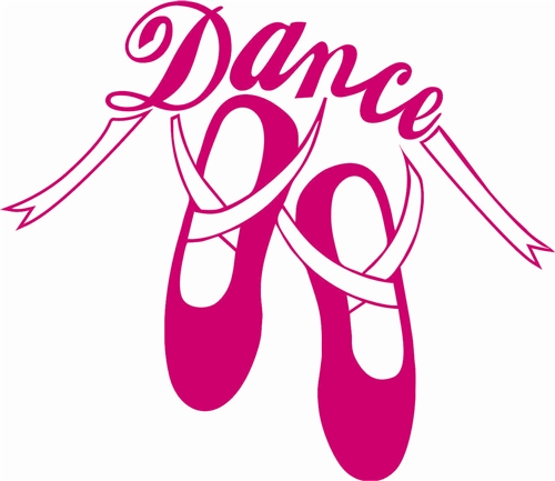 ballet Slippers Dance Stickers