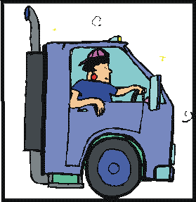 Truck driver Graphics and Animated Gifs