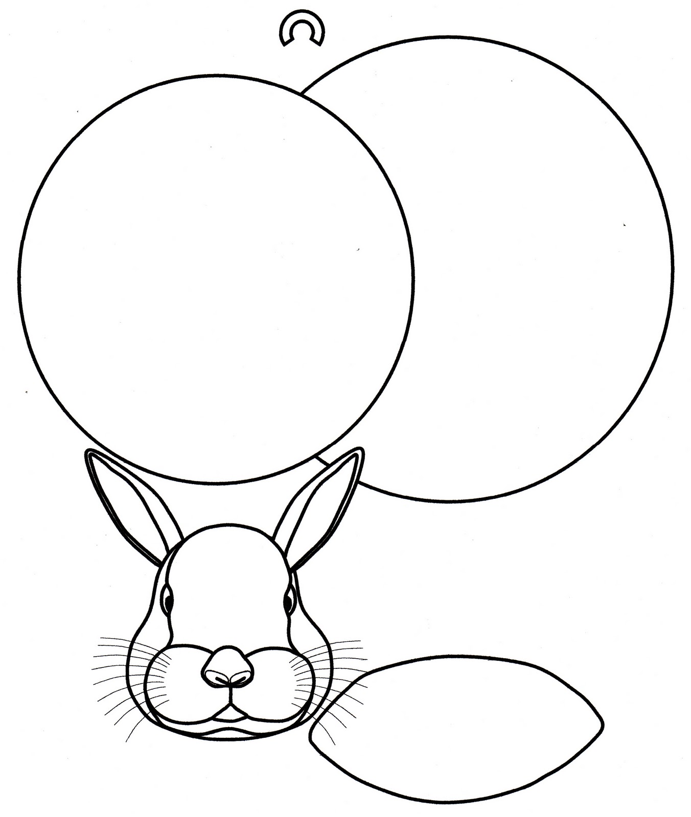 Rabbit Drawing Outline - ClipArt Best